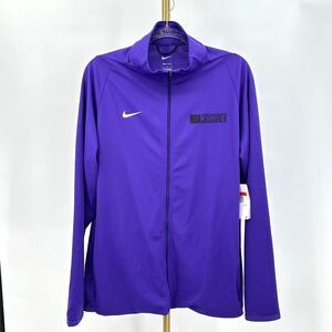 Nike NBA Crossover Track Jacket Dri-FIT Purple Men's L Limited Event
